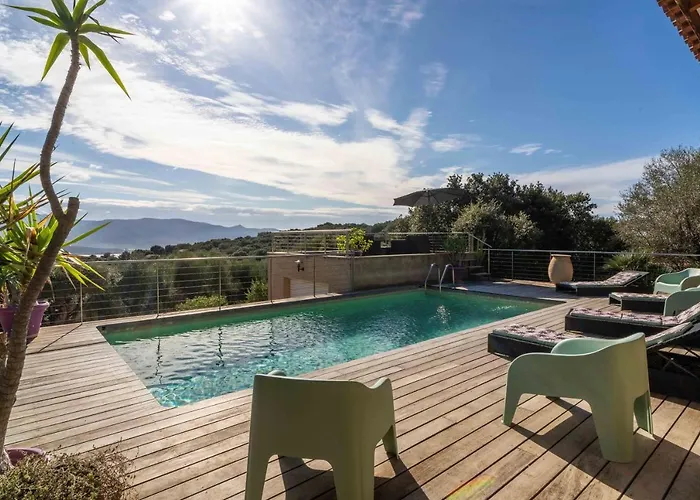 Vue 4 * Olmeto (Corsica)